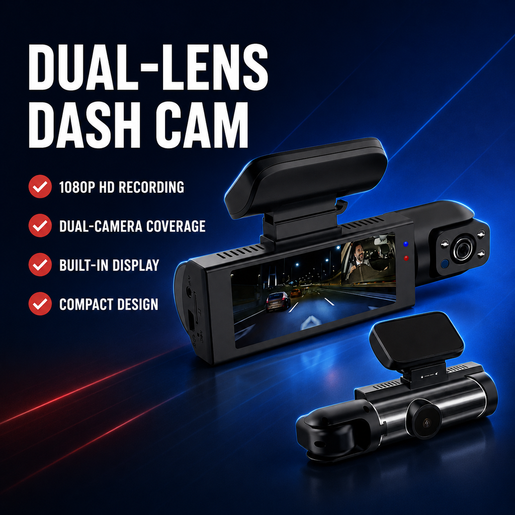 Dual Lens Dash Cam