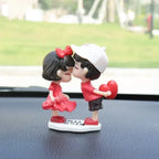 Cute Couple Car Ornament