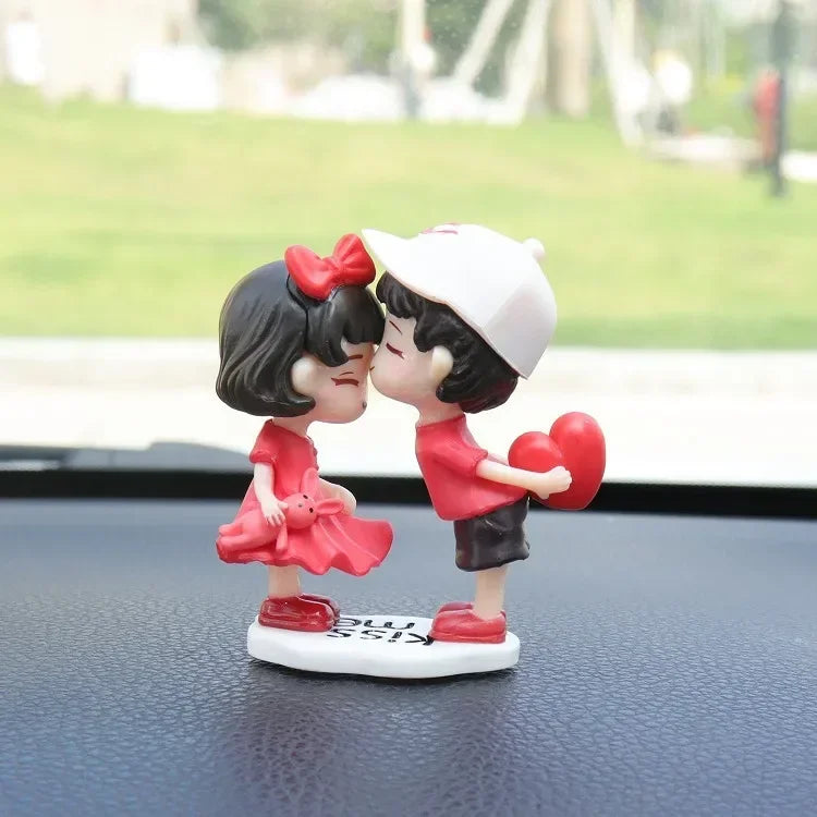 Cute Couple Car Ornament