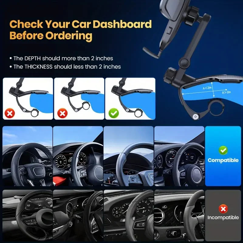 Universal Dashboard Phone Holder