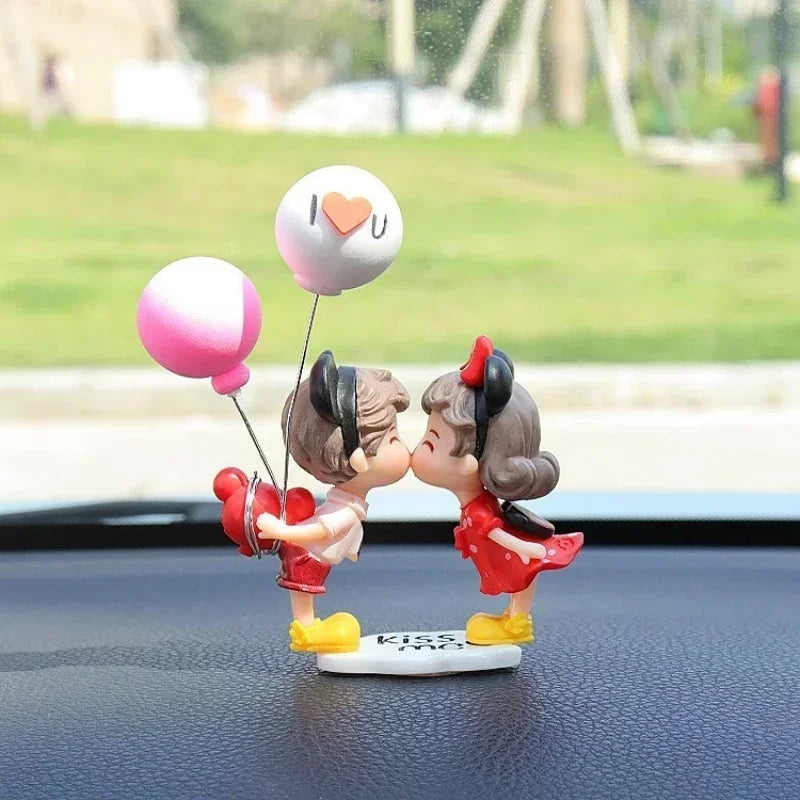 Cute Couple Car Ornament