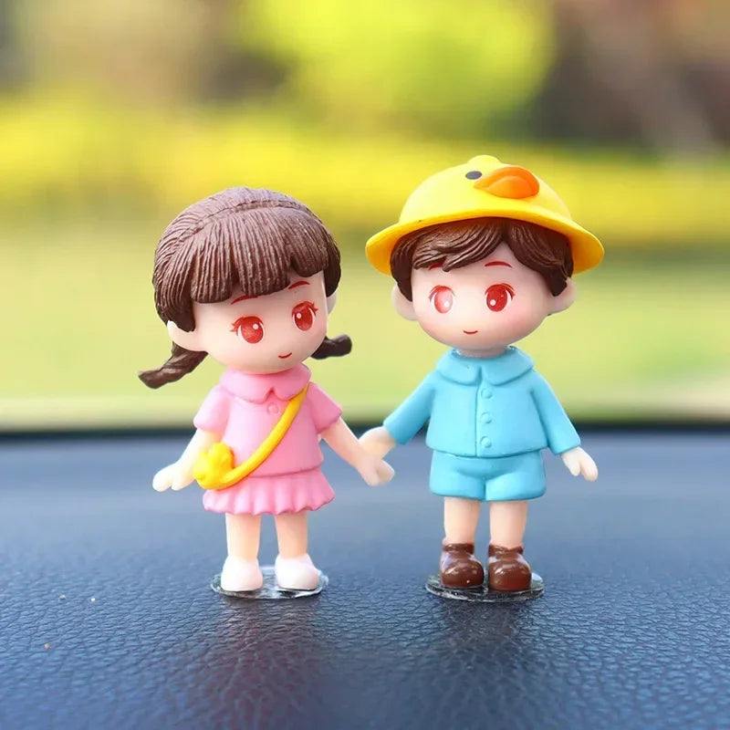 Cute Couple Car Ornament