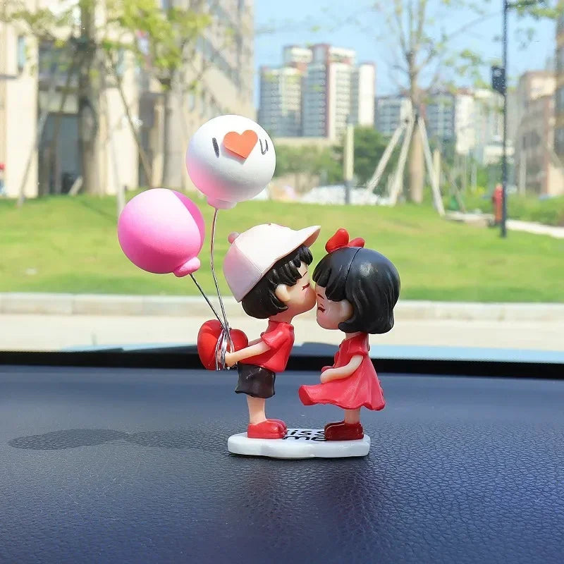 Cute Couple Car Ornament