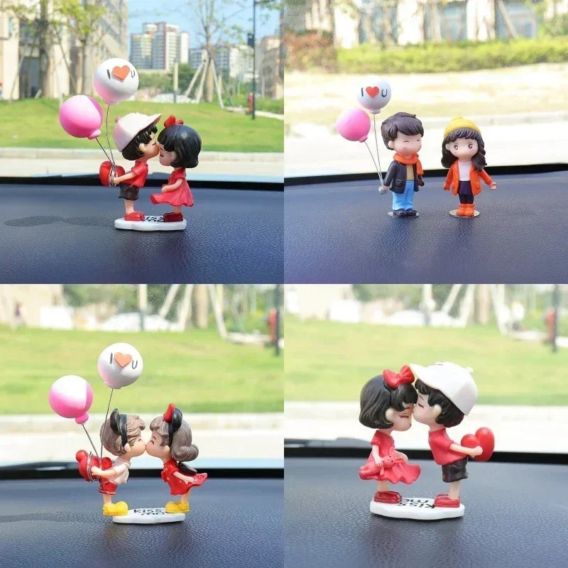 Cute Couple Car Ornament