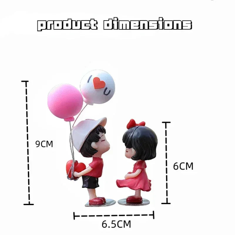Cute Couple Car Ornament