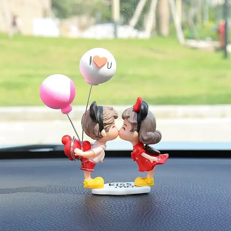 Cute Couple Car Ornament