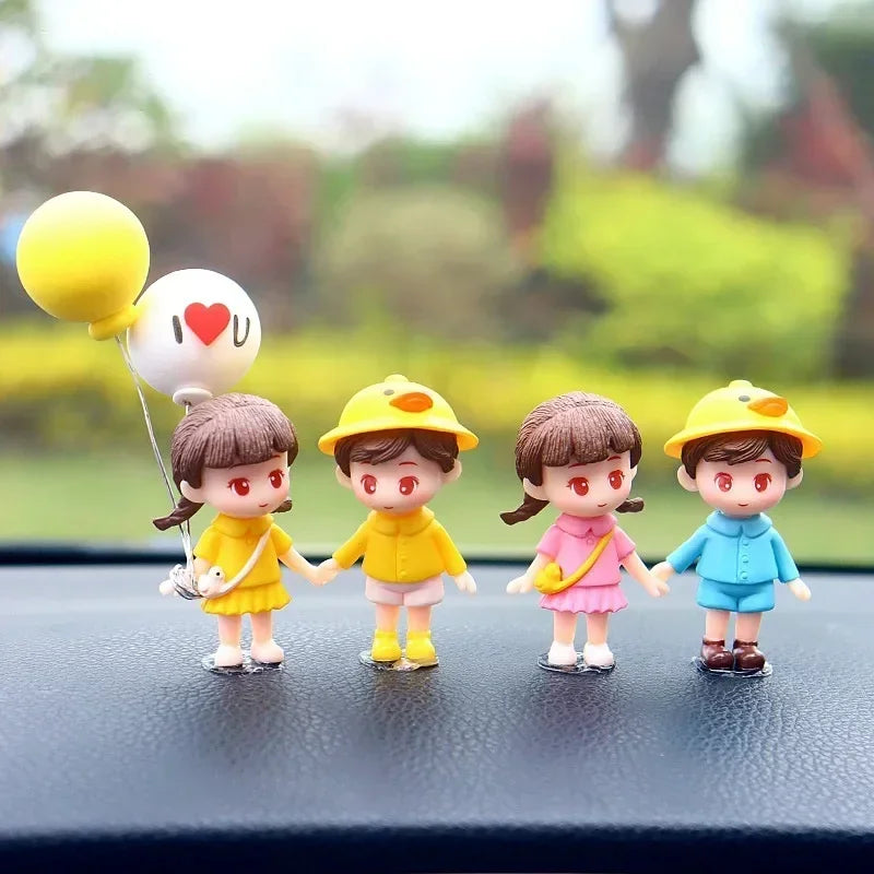 Cute Couple Car Ornament