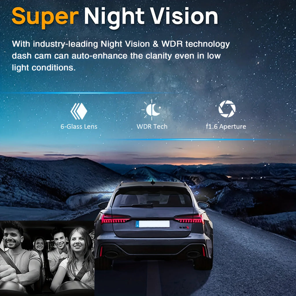 Dual Lens Dash Cam